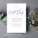 Search for budget engagement party invitations Modern