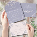 Search for pink and purple wedding invitations Minimal
