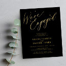 Search for we are engaged invitations Modern