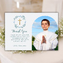 Search for boy first communion cards Gold cross