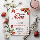 Search for berry sweet one birthday invitations Farmers market
