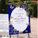 Search for royal blue gold sweet 16 Butterfly