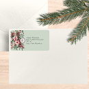 Search for holly leaf return address labels Modern