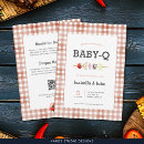 Search for baby q invitations Gingham
