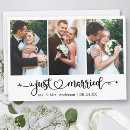 Search for elopement wedding announcement cards Simple