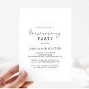 Search for elegant housewarming party invitations Modern house warming