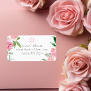 Search for bat return address labels Elegant