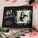 Search for 40th birthday cards Elegant