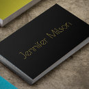 Search for unique business cards Elegant