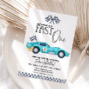Search for race car 1st birthday invitations Kids birthday party