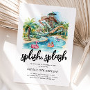Search for waterpark invitations Waterslide