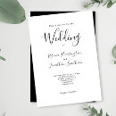 Search for simple fall wedding invitations Typography
