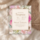 Search for surprise 21st birthday invitations Purple