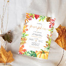 Search for fall gender neutral baby shower invitations Pumpkin