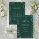 Search for green leaf wedding invitations Modern