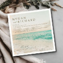 Search for beach wedding napkins Cocktail