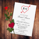 Search for heart bridal shower invitations Classic
