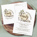 Search for family reunion tree postcards Modern