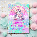 Search for silver unicorn invitations Magical