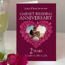 Search for for 2nd wedding anniversary cards Second