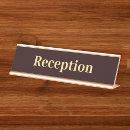 Search for reception name plates Business