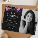 Search for death to my youth invitations Skull