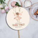 Search for pink fairy stickers Fairy first birthday