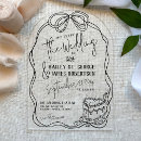 Search for quirky wedding invitations Bow