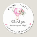 Search for thank you bakery stickers Handmade