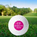 Search for pink golf balls Pink and white