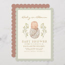 Search for watercolor floral baby shower invitations Pastel