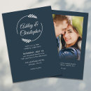 Search for foliage wedding invitations Minimalist