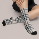 Search for plaid socks Beige