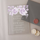 Search for lavender rose wedding invitations Vintage