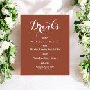 Search for menu wedding posters Terracotta