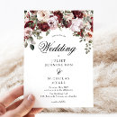 Search for blush and burgundy wedding invitations Modern