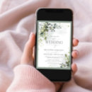 Search for elegant watercolor greenery wedding invitations Botanical