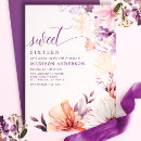 Search for purple sweet 16 invitations Garden