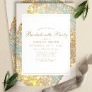 Search for glitter hens party invitations Modern