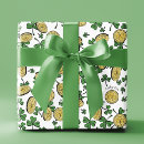 Search for gold coin wrapping paper Irish