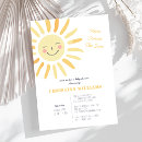Search for here comes the son baby shower invitations Boho bohemian