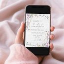 Search for summer watercolor flowers wedding invitations Elegant