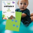 Search for baby dino birthday invitations Boy
