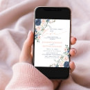 Search for dusty blue and blush wedding invitations For her