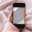 Search for rustic elegant wedding invitations Wood