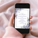 Search for rustic lavender wedding invitations Trendy