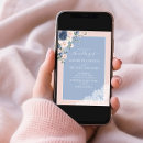 Search for blue and blush wedding invitations Trendy