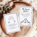 Search for whimsical rehearsal dinner invitations Handwritten