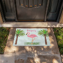Search for flamingo doormats Monogrammed