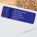 Search for music return address labels Treble clef